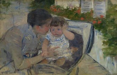 Susan réconfortant le bébé